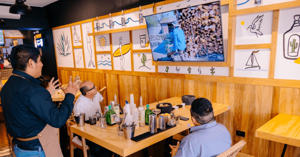 Agavia Bar tasting experience