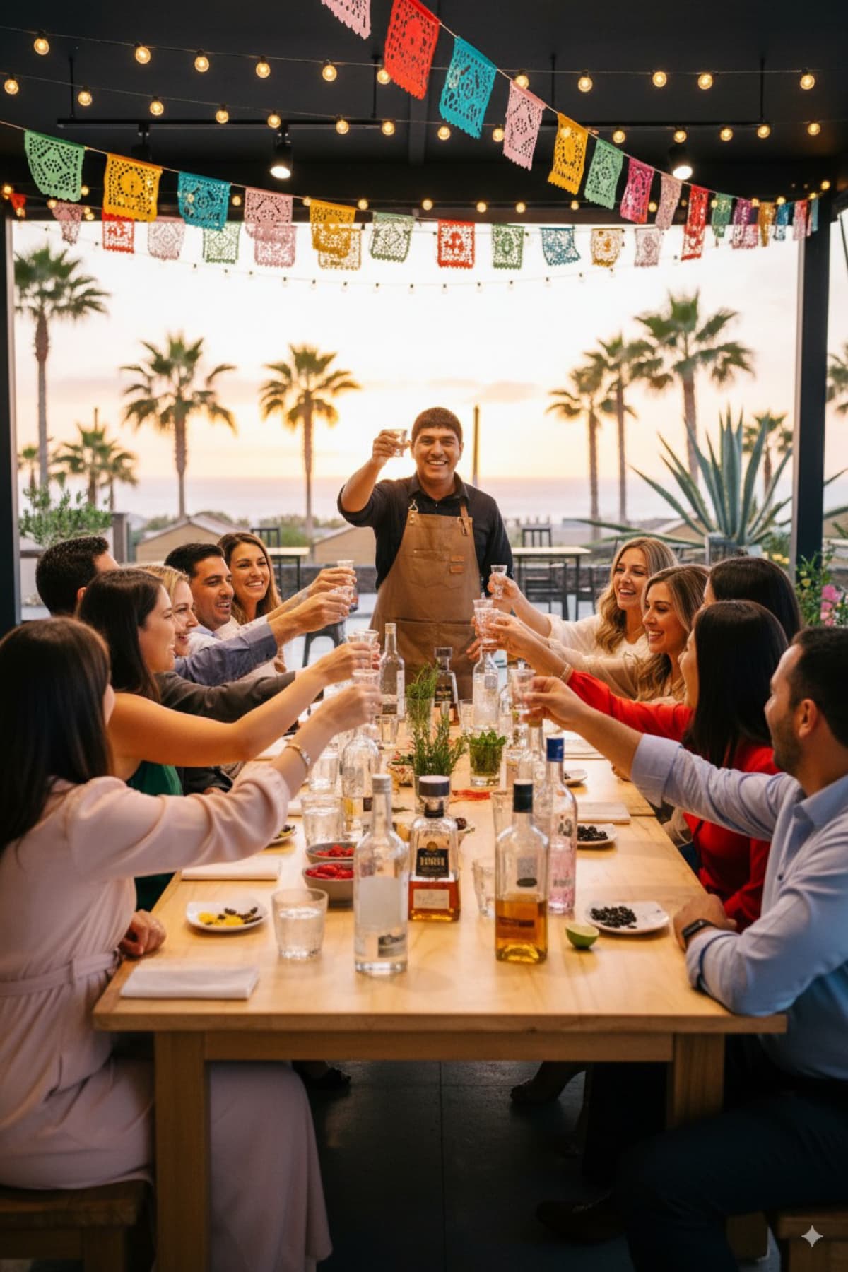 Large group tasting events at Agavia Bar